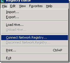 Connect Network Registry