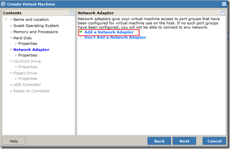 VMware Server-Add a Network Adapter