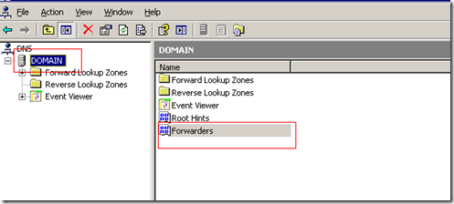 DNS forwarder