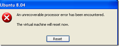 Virtual PC error