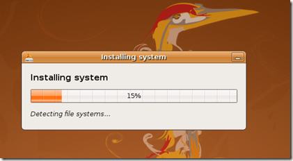 Installing system - ubuntu