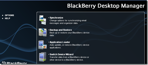 Blackberry software