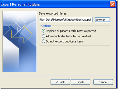 saving the file