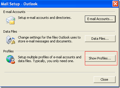 Mail Setup - Outlook