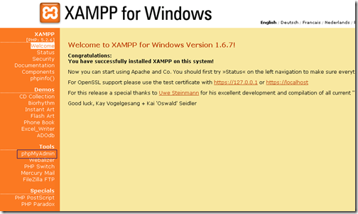 Xampp for Windows
