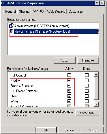 Security Permissions