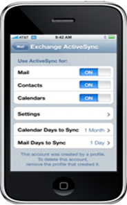 folders to synch in iphone 3G