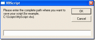save wmi script