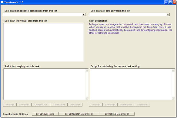 tweak windows settings