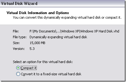 compact virtual pc file