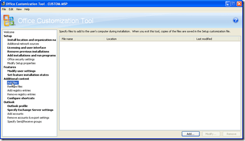 add files