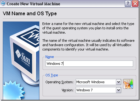 virtualbox windows 7