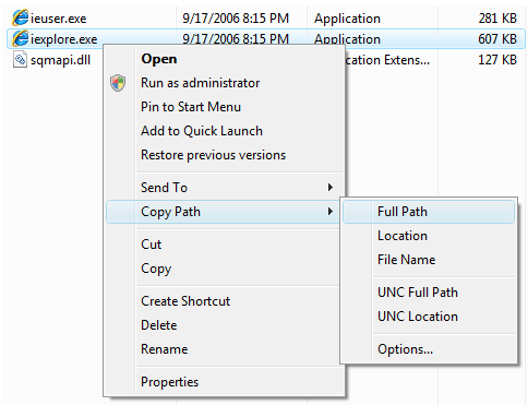copy file paths