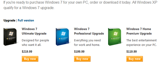 windows 7 buy upgrade