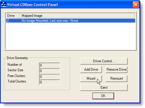 Mounting a drive