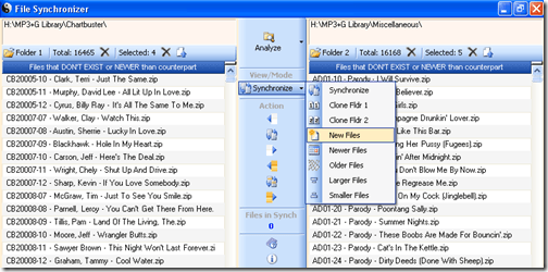 synchronize files