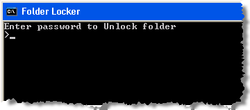 Enter password