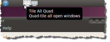 Tile All Quad launcher on panel