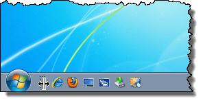 Moving the Quick Launch Bar to the left side of the Taskbar