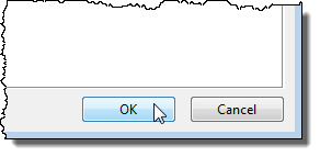 Closing the Create Task dialog box