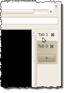 New tab added