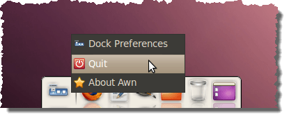 Closing the AWN dock