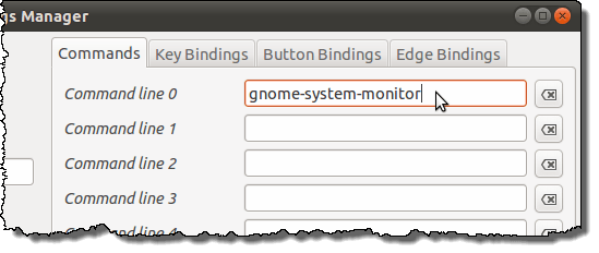 Entering the System Monitor command