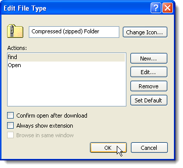 Edit File Type dialog box