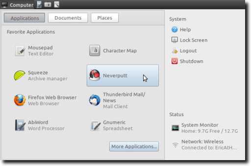 GNOME Main Menu Applet