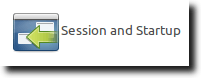 Session and Startup Icon