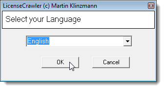 Selecting your language