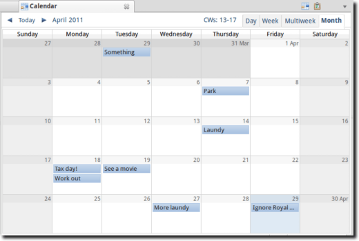 Google Calendar in Thunderbird