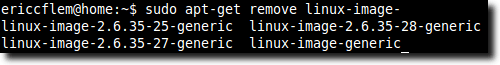 Installed Linux Images