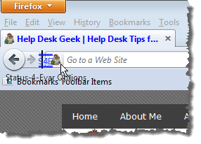 Dragging the Status-4-Evar button to the toolbar