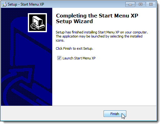 Completing the Setup Wizard