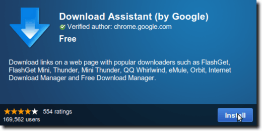 Download Assistant Web Page