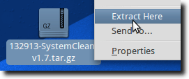 Extract SystemClean