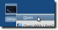 Open Setup File