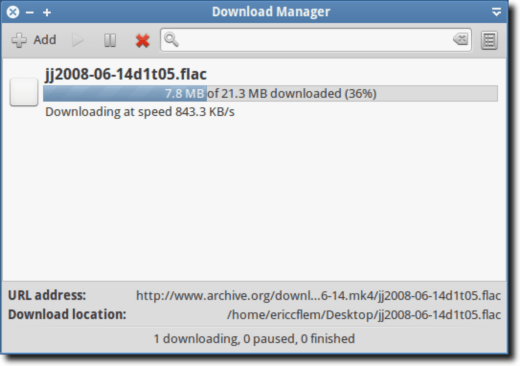 Using External Download Manager