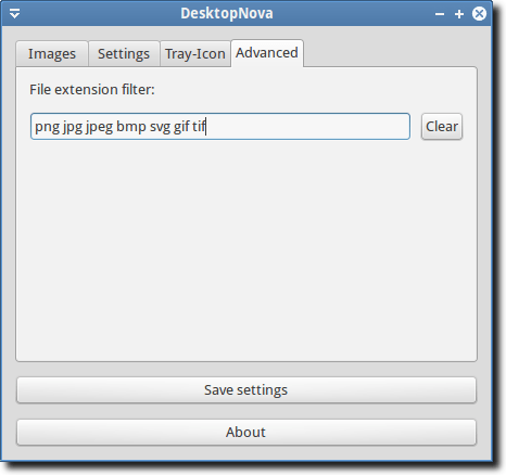 Image Type Filter