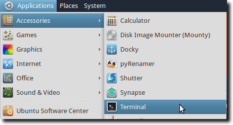 Open Terminal