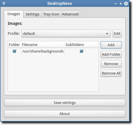 Select Images or Folder