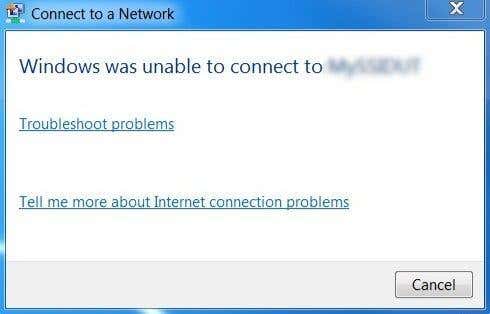 Windows Vista Wont Connect To Home Network