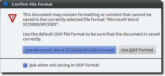 As it turns out, it's actually quite easy to convert your Microsoft Office documents to an open standard. LibreOffice can do it for you!