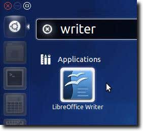 Open LibreOffice Program