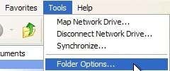 tools folder options