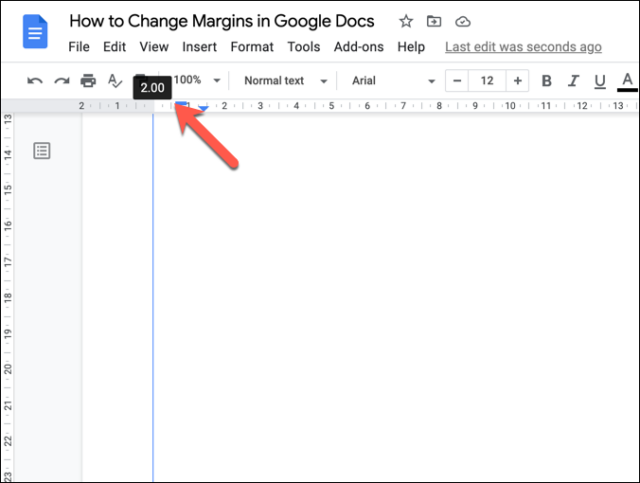 How To Change Margins In Google Docs