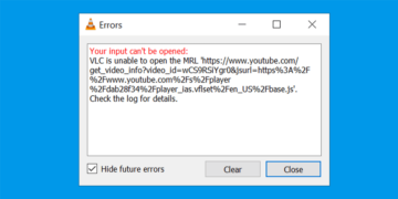 How To Fix Vlcs Your Input Cant Be Opened Error