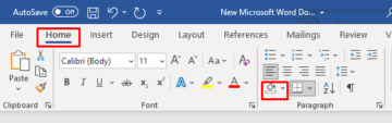 How To Add Background Color To Tables In Microsoft Word