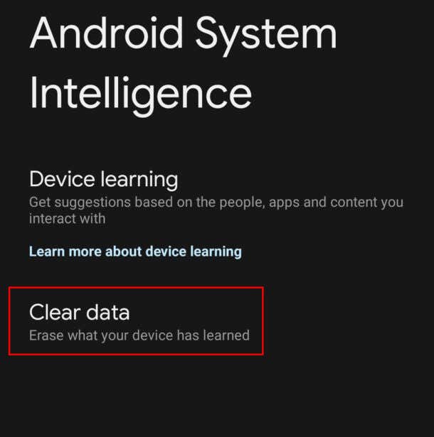 What Is Android System Intelligence